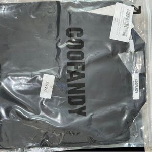 COOFANDY Black Shirt